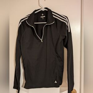 Adidas Black and White Track Jacket